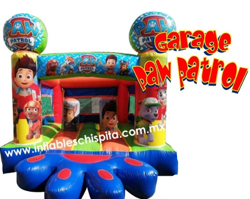 Inflable Garage Paw Patrol
