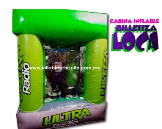Cabina Inflable Loca