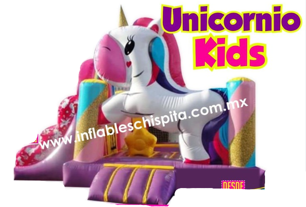 Inflable Unicornio Kids