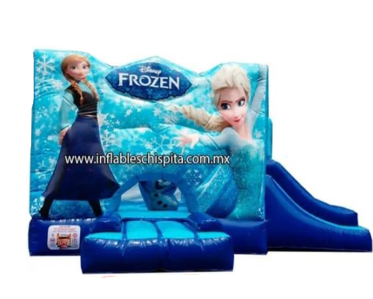 Inflable Frozen Blue